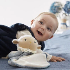 Kaloo Maxi Doudou Plat Mouton Apaisant Doux Sommeil (40 Cm)