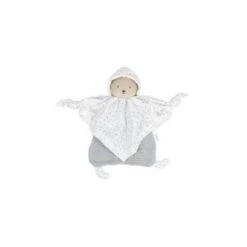 Kaloo Petit Pas - Doudou Coton Bio Ourson Gris