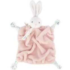 Kaloo Doudou Attache Sucette Doudou Plat Plume Lapinou Rose Poudrée (20 Cm)