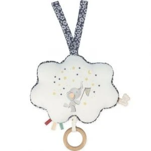 Kaloo Petites Chansons - Boite Ă Musique En Tissu - Brille Brille Petite Etoile - Bleu - 15cm