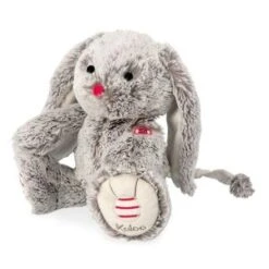 Kaloo Rouge - Lapin Léo Musical - Gris Prestige - 31cm