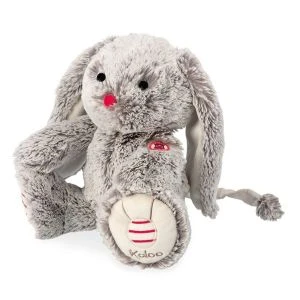 Kaloo Rouge - Lapin Léo Musical - Gris Prestige - 31cm