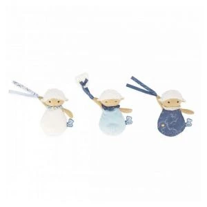 Kaloo Set De 3 Doudou Attache Tetines Mouton