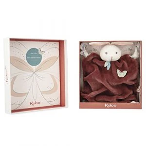 Kaloo Doudou Plat Plume Lapin Cannelle (20 Cm)