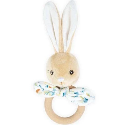 Kaloo Anneau De Dentition En Bois Lapin Justin Les Fripons