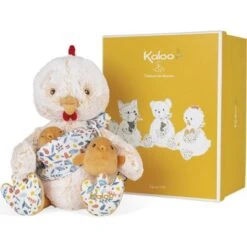 Kaloo Coffret Peluche Papa Poule Paul Linoo (33 Cm)