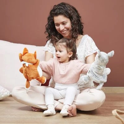 Kaloo Doudou Marionnette Renard Paprika Les Amis – Image 3