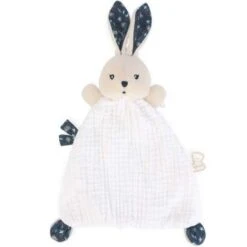 Kaloo Doudou Plat Lapin Blanc Nature K'doux