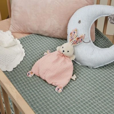 Kaloo Doudou Plat Lapin Rose Coquelicot K'doux – Image 3