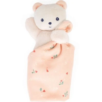 Kaloo Doudou Plat Ours Feuilles D'amour