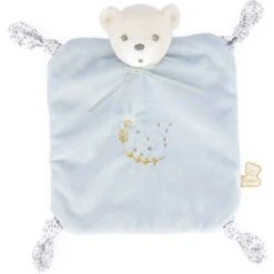 Kaloo Doudou Plat Perle Ourson Bleu (20 Cm)