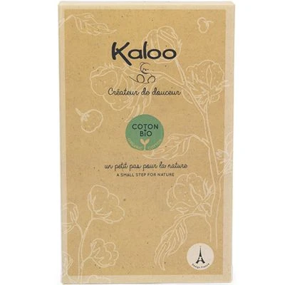Kaloo Doudou Plat Petit Pas Lapinou Gris – Image 2