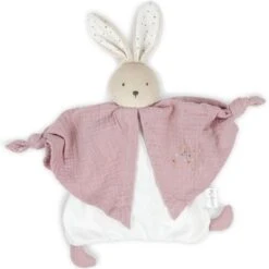 Kaloo Doudou Plat Petit Pas Lapinou Rose
