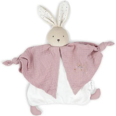 Kaloo Doudou Plat Petit Pas Lapinou Rose