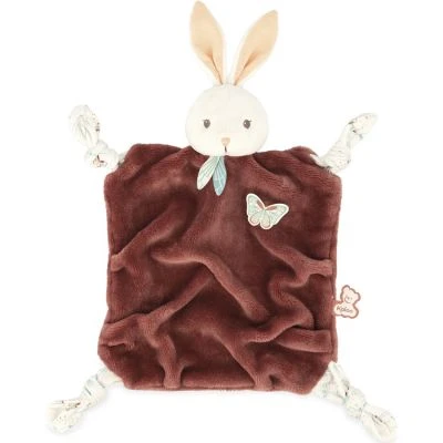 Kaloo Doudou Plat Plume Lapin Cannelle (20 Cm)