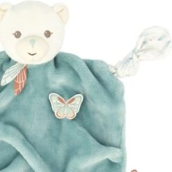 Alternative view of Kaloo Doudou Plat Plume Ours Vert (26 Cm)