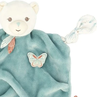Kaloo Doudou Plat Plume Ours Vert (26 Cm) – Image 2