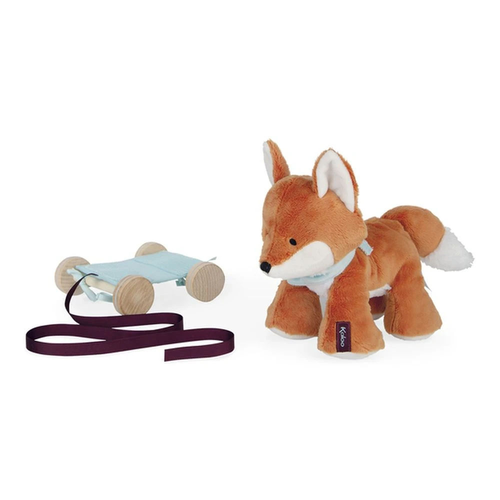 Kaloo Peluche à Traîner Paprika Le Renard – Image 4