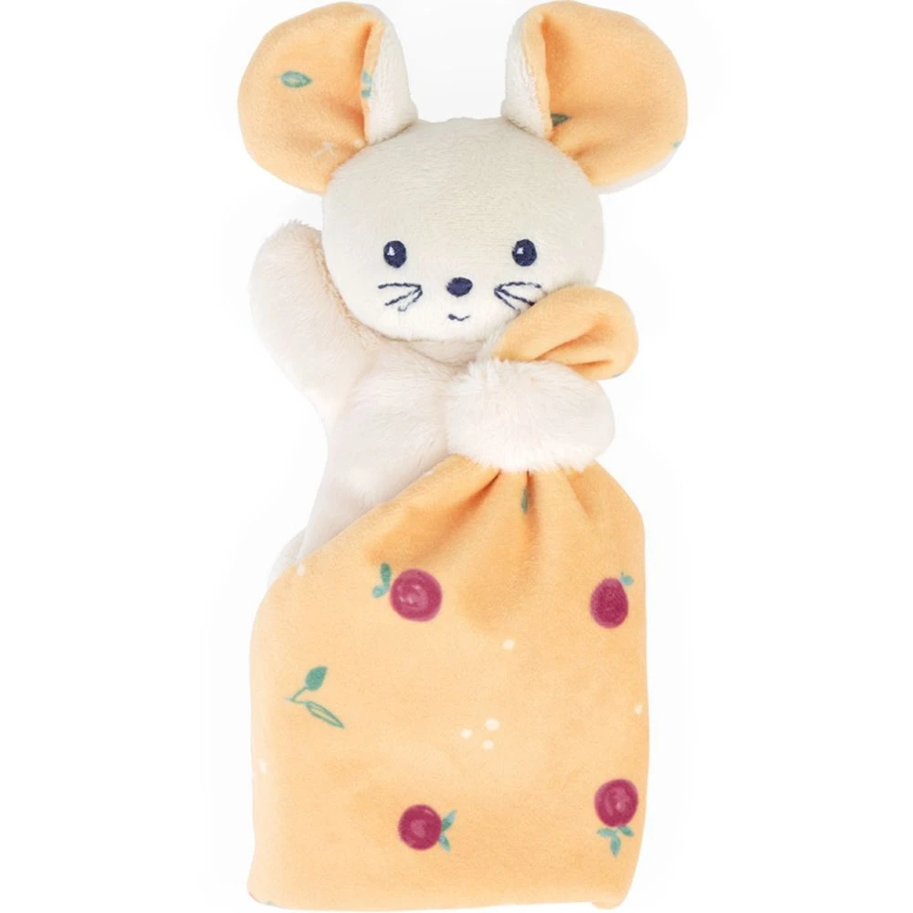 Kaloo Carre Douceur Doudou Souris Fruits De Saison 17cm – Image 3