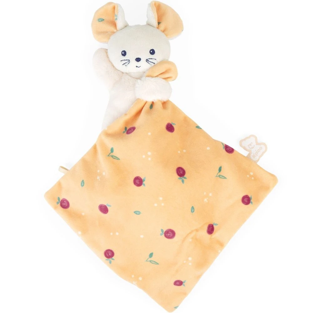 Kaloo Carre Douceur Doudou Souris Fruits De Saison 17cm – Image 4