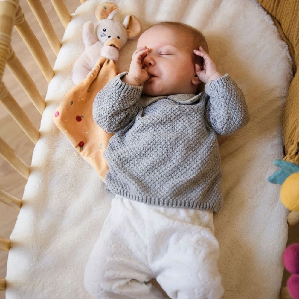 Kaloo Carre Douceur Doudou Souris Fruits De Saison 17cm – Image 5