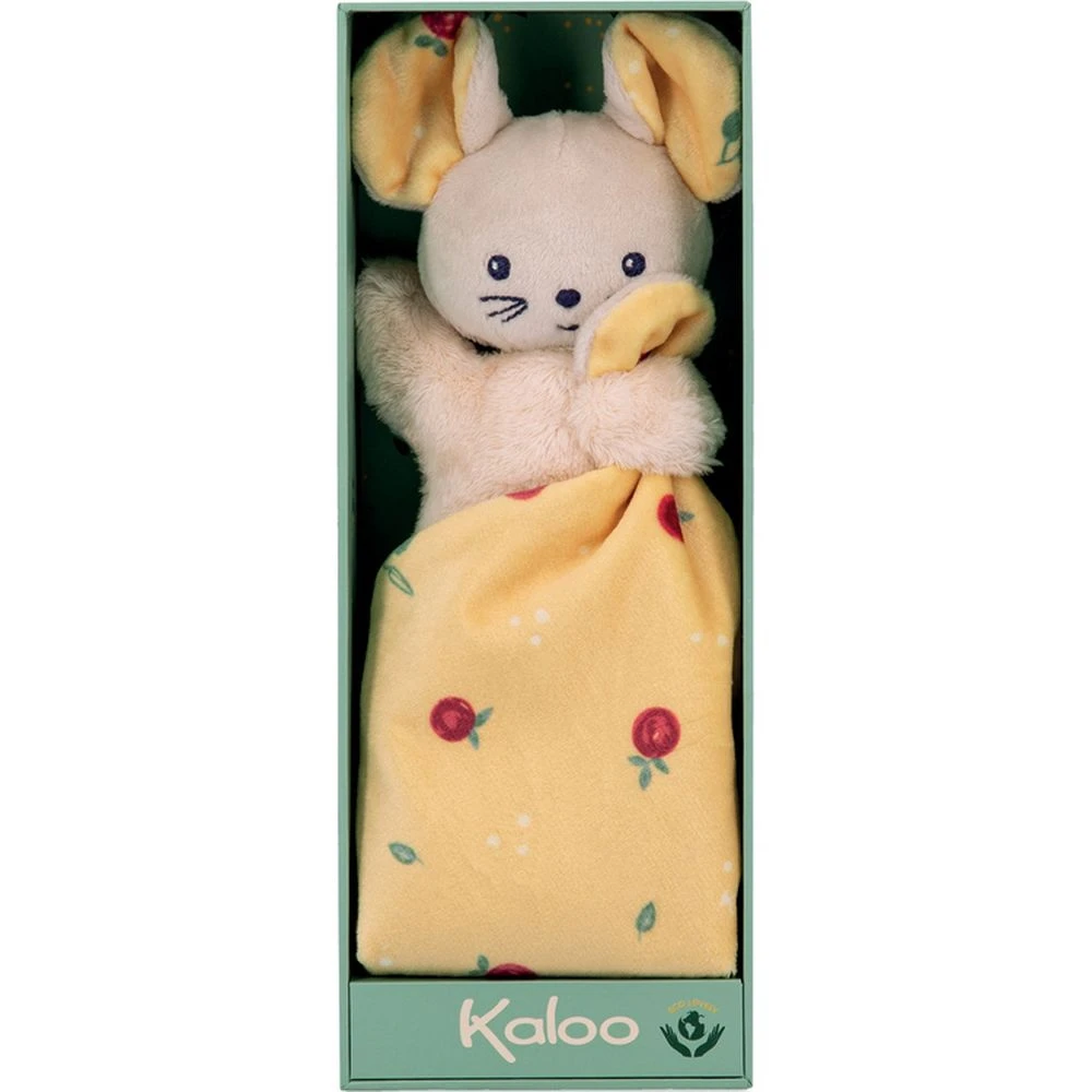 Kaloo Carre Douceur Doudou Souris Fruits De Saison 17cm – Image 6