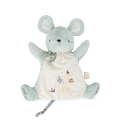 Kaloo Doudou Marionnette Petite Souris Verte 24 Cm