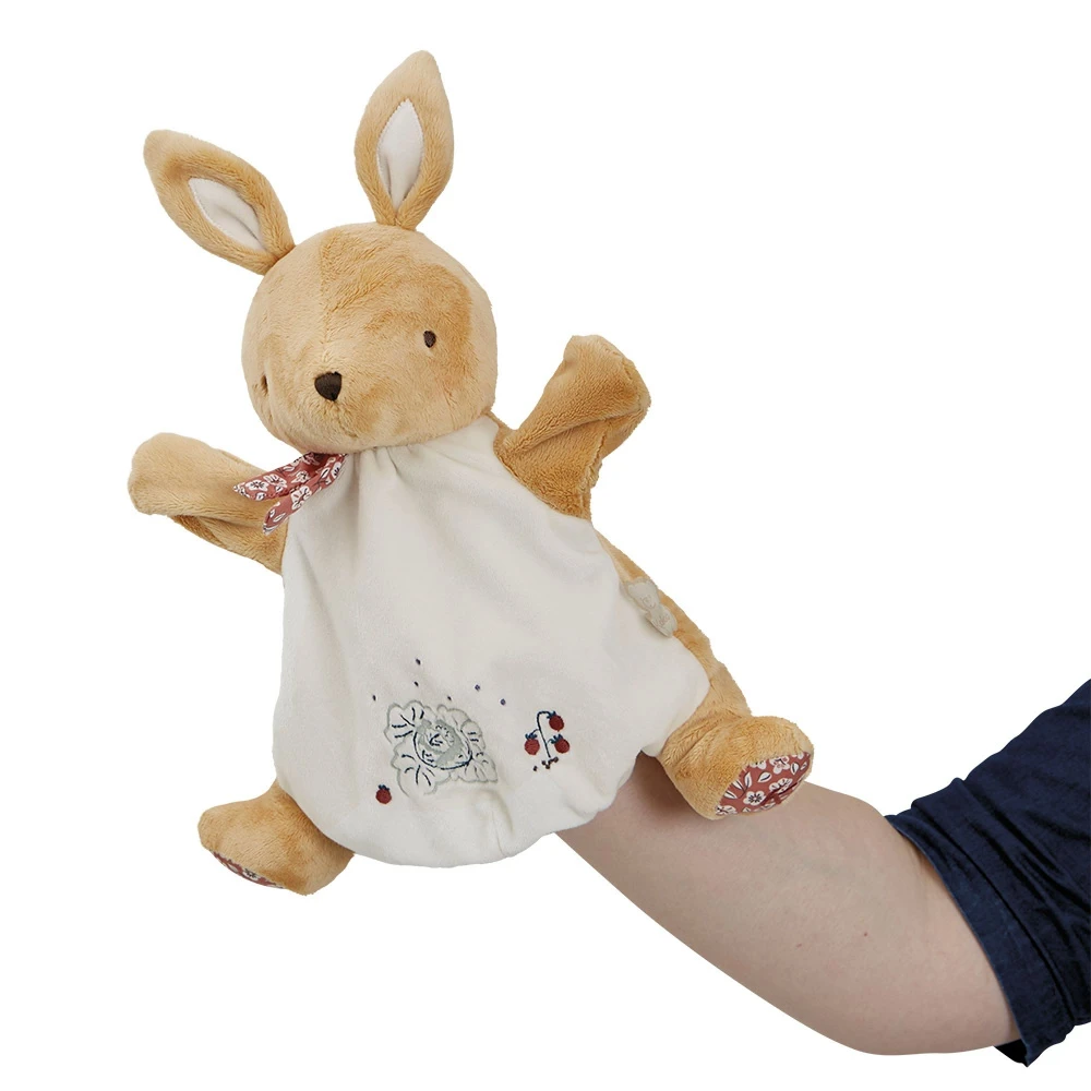 Kaloo Doudou Marionnette Petit Lapin Marron 24 Cm – Image 3