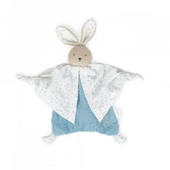 Kaloo Doudou Coton Bio Lapin Bleu