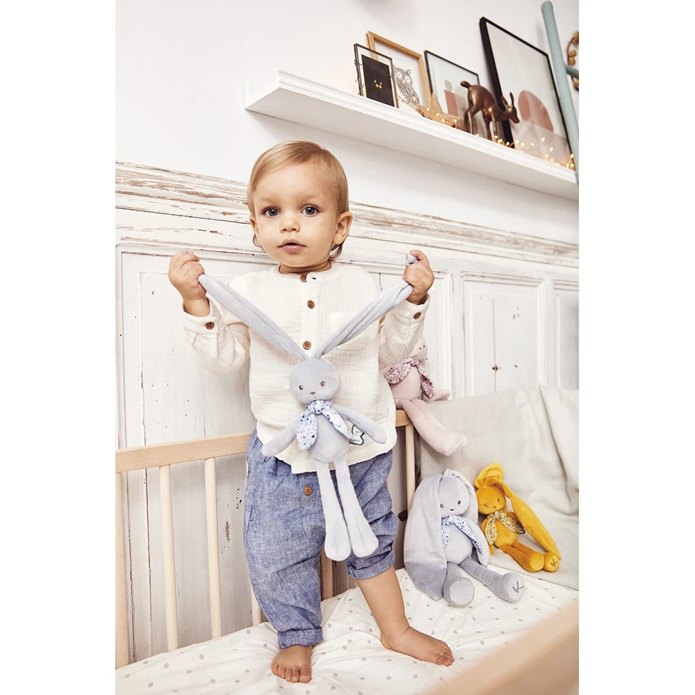 Kaloo Doudou Lapinoo 25 Cm Bleu – Image 3