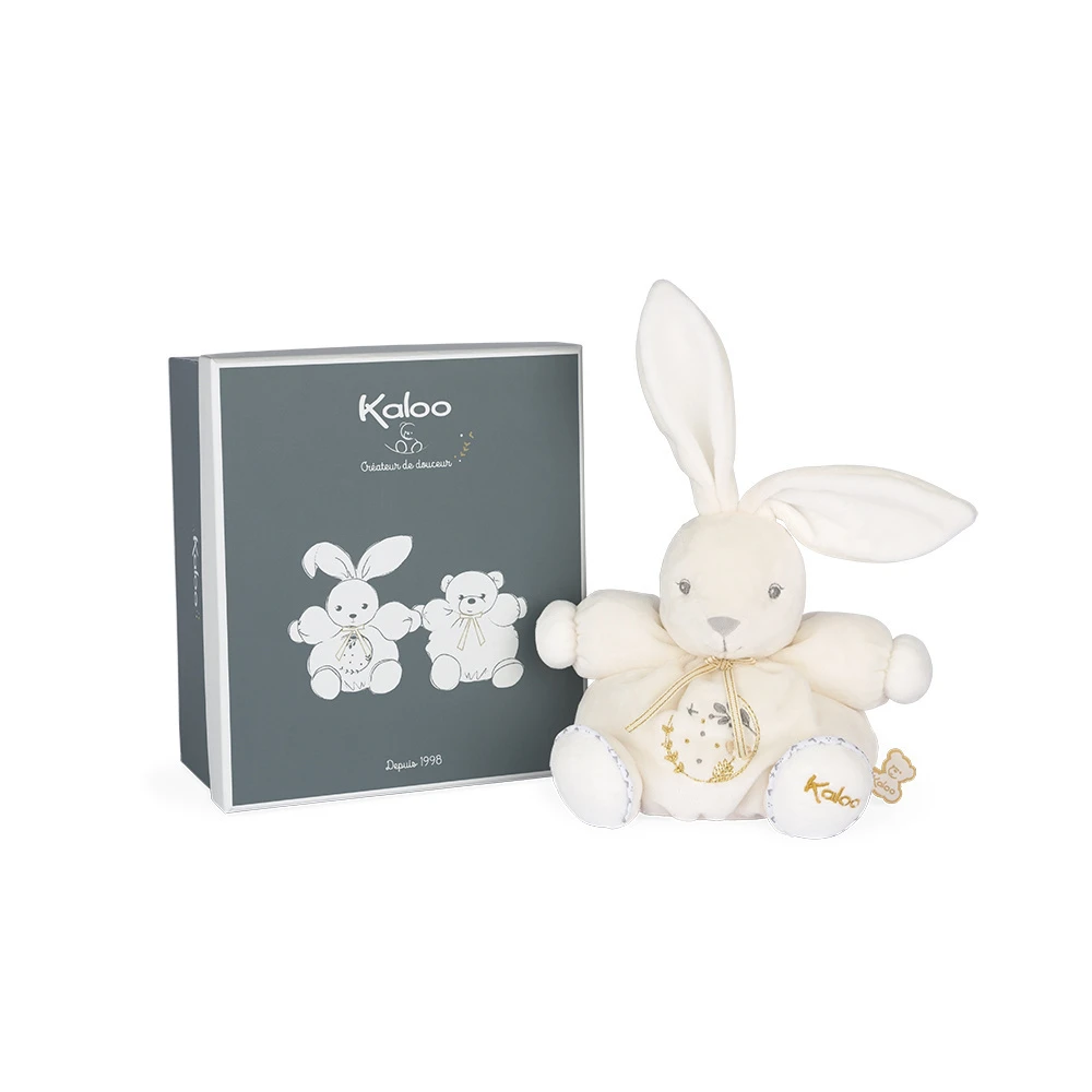 Kaloo Doudou Patapouf Lapinou Musical Crème 20 Cm – Image 4