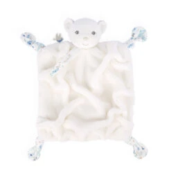 Kaloo Doudou Plat Ourson Plume Ivoire 25 Cm