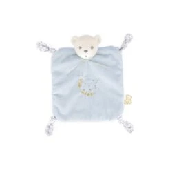 Doudou Ourson 4 Noeuds Bleu 20 Cm - Kaloo