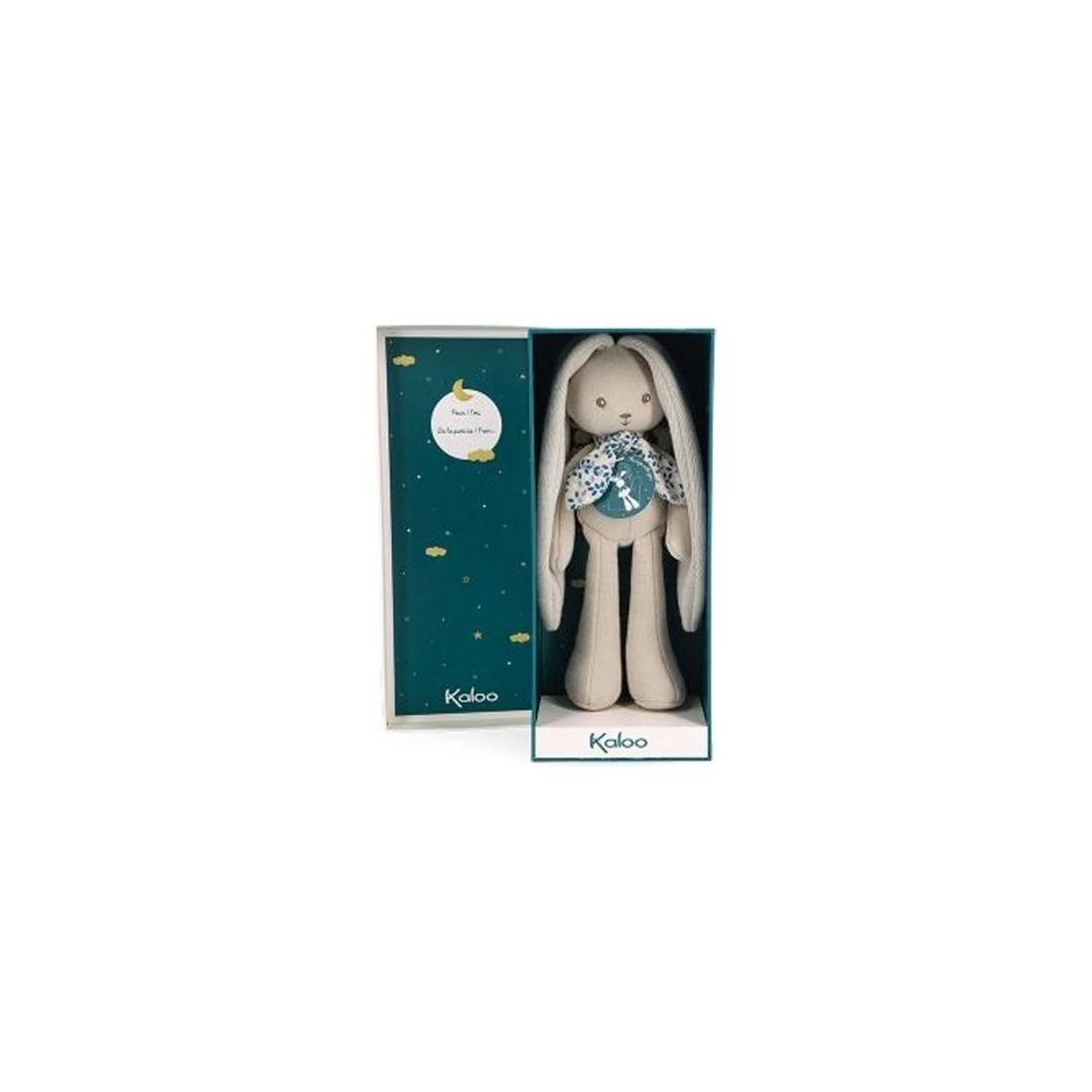 Doudou Lapin Lapinoo : Couleut Lait - 25 Cm - Kaloo – Image 3
