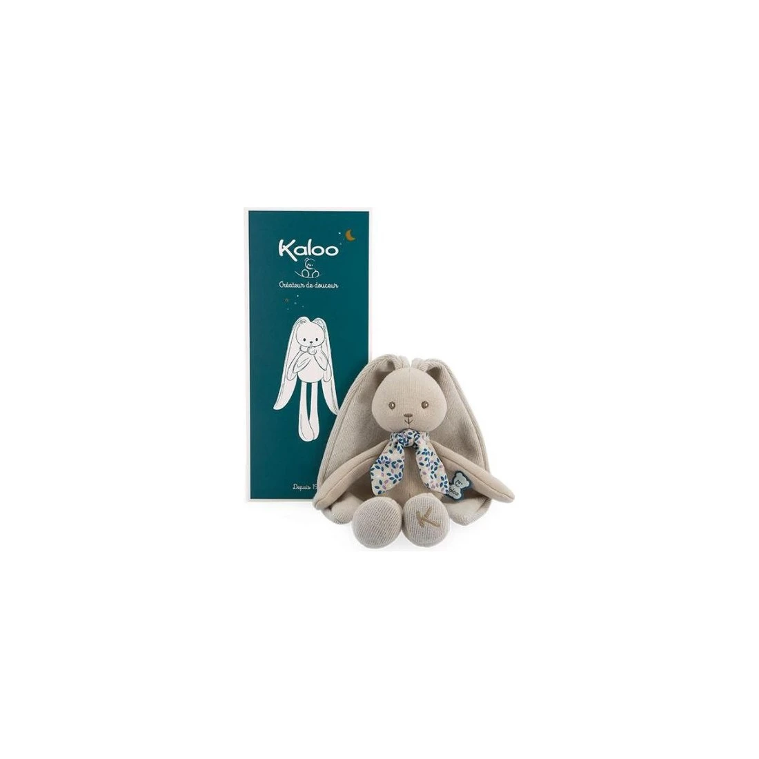 Doudou Lapin Lapinoo : Couleut Lait - 25 Cm - Kaloo – Image 6