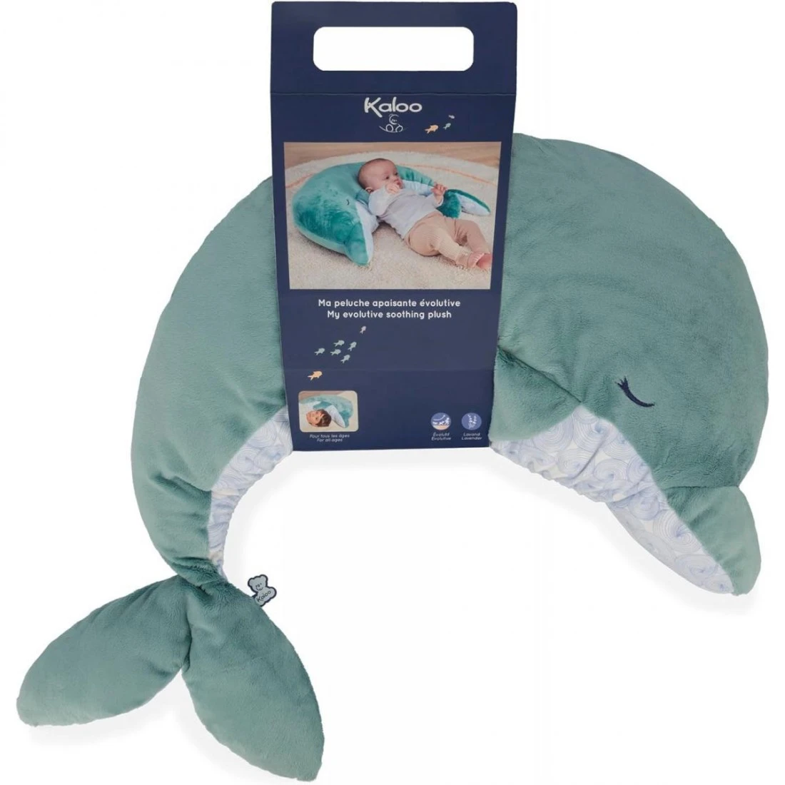 Grande Peluche Dauphin - Petit Calme - Kaloo – Image 5