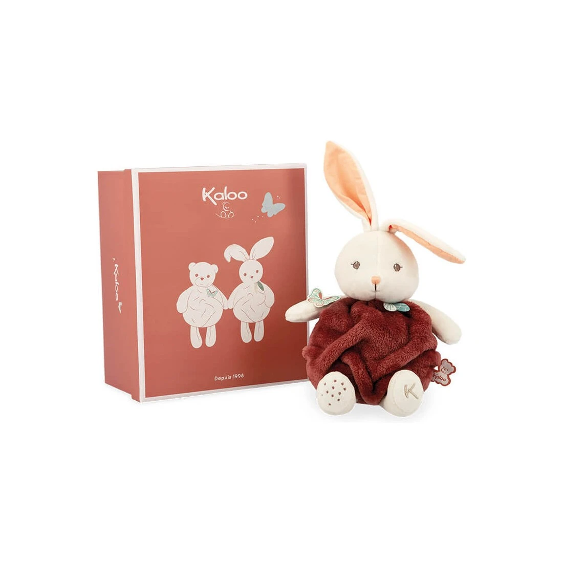 Peluche Bulle D'Amour Lapin Cannelle 23 Cm - Plume Kaloo – Image 3