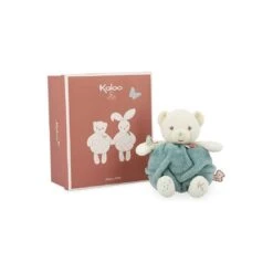 Peluche Bulle D'Amour Ours Vert 23 Cm - Plume - Kaloo