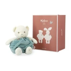 Peluche Bulle D'Amour Ours Vert 30 Cm - Plume - Kaloo