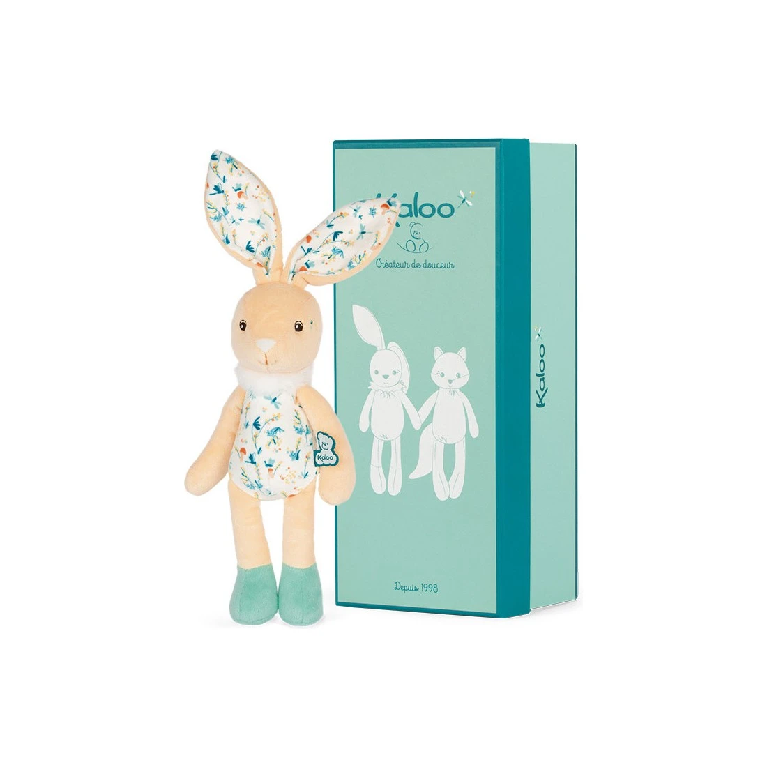 Peluche Justin Le Lapin 25cm - Les Fripons - Kaloo – Image 4