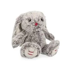 Peluche Lapin Gris Prestige Léo - 24 Cm - Kaloo