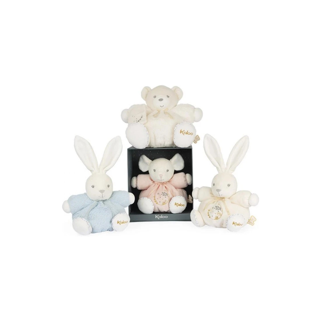 Peluche Musicale Lapin Patapouf Crème - 15 Cm - Kaloo – Image 4