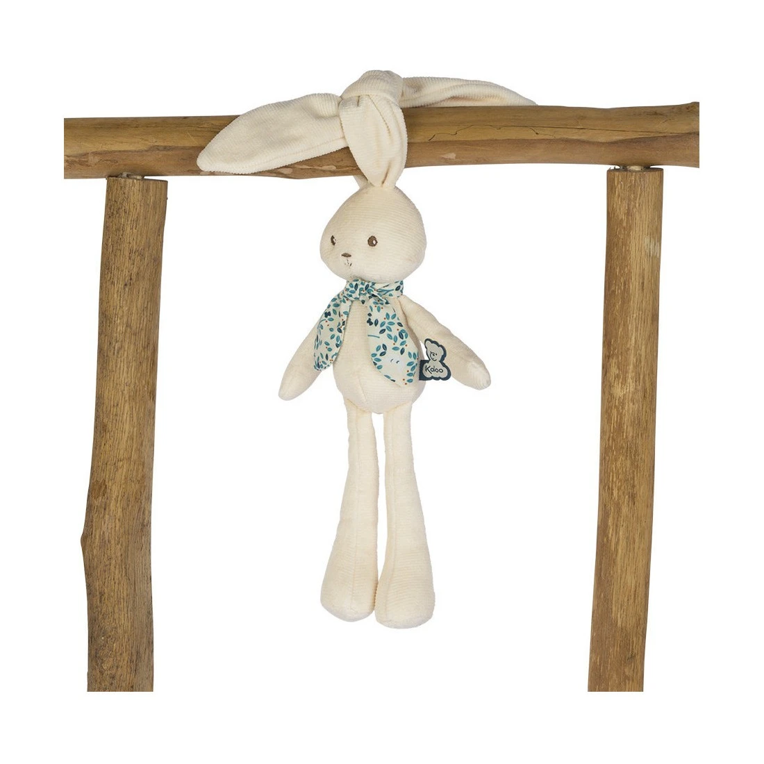 Peluche Pantin Hochet Lapinou Crème Mini 17cm - Perle - Kaloo – Image 2