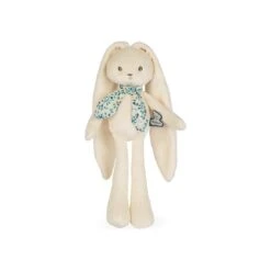 Peluche Pantin Hochet Lapinou Crème Mini 17cm - Perle - Kaloo