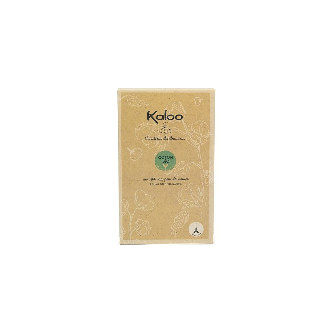 Doudou En Coton Bio Ours Bleu - Petit Pas - Kaloo – Image 4