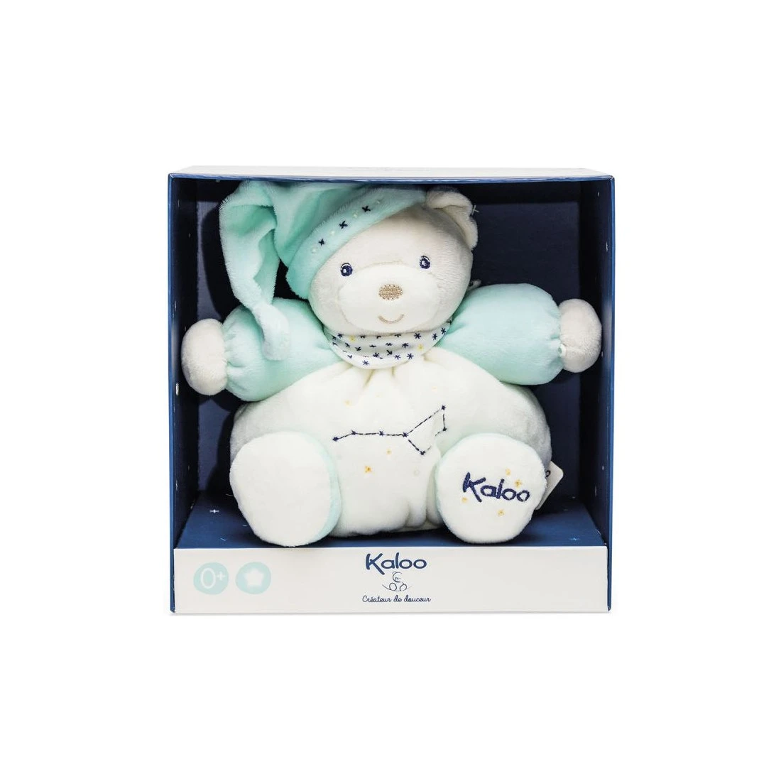 Petite étoile Patapouf Ourson Turquoise 18 Cm - Kaloo – Image 4