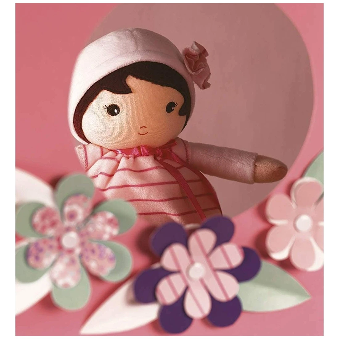 Poupée En Tissu Rose K 25cm - Kaloo – Image 2