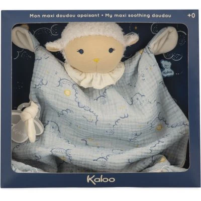 Kaloo Maxi Doudou Plat Mouton Apaisant Doux Sommeil (40 Cm) – Image 8