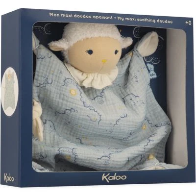 Kaloo Maxi Doudou Plat Mouton Apaisant Doux Sommeil (40 Cm) – Image 9