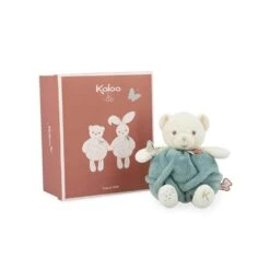 Kaloo Peluche Ourson Plum : Bulle D'amour - Ours Vert 23 Cm